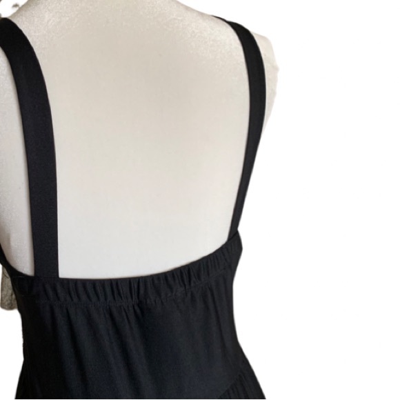 Olivia Matthews Black White Boho Aztec Maxi Dress Size Medium - Picture 9 of 12